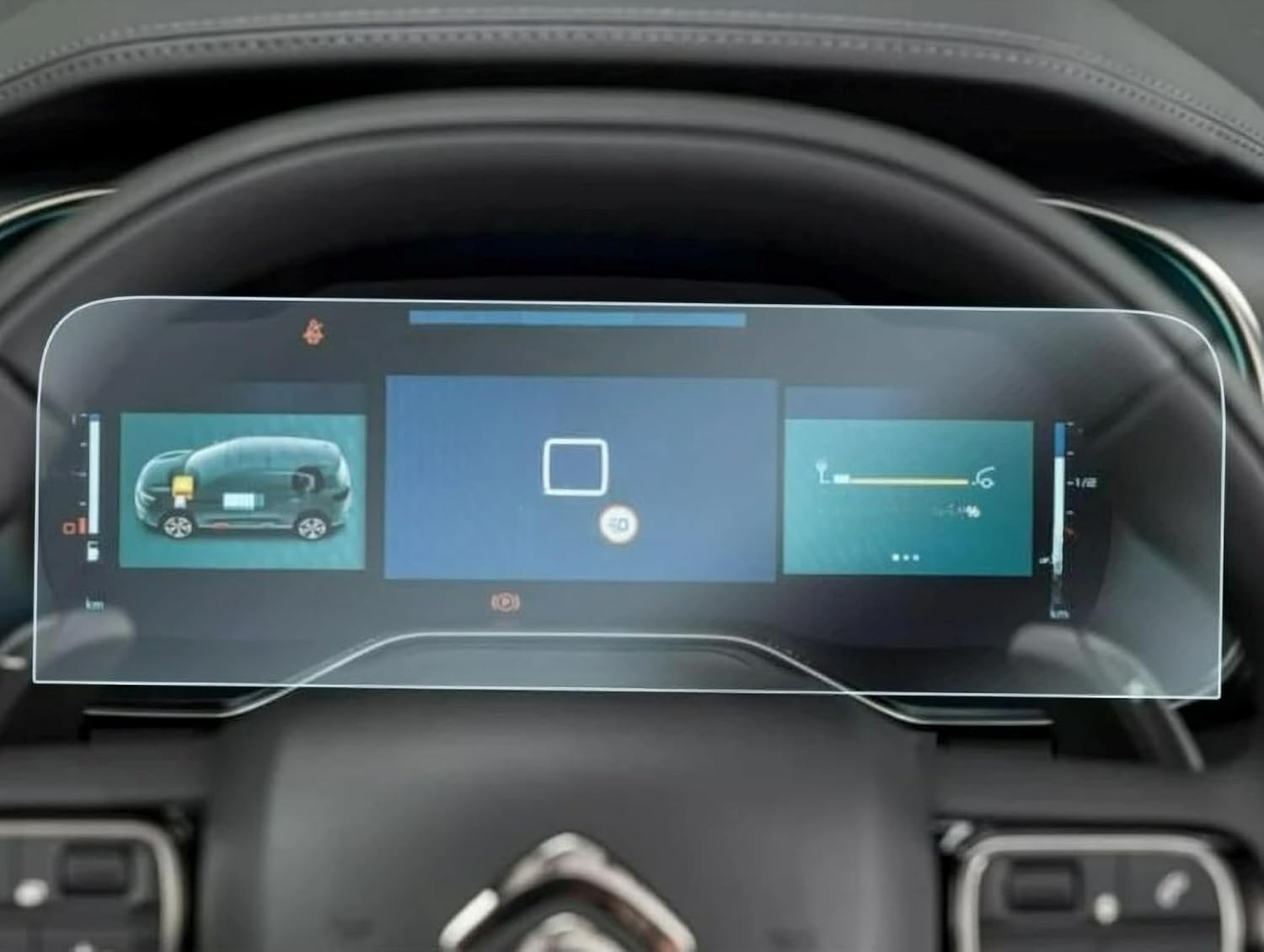 Citroen C5 Aircross Hybrid 145 / e-C5 ile Uyumlu 2026 Model Gösterge Panel 9H Nano Ekran Koruyucu