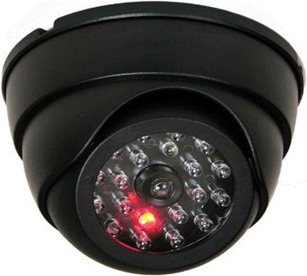 Sahte Kamera Ledli 360 Oynar Başlıklı Dome