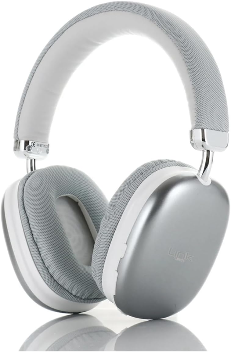 HP5 ANC Kulak Üstü Kablosuz Bluetooth Kulaklık Silver-Gri