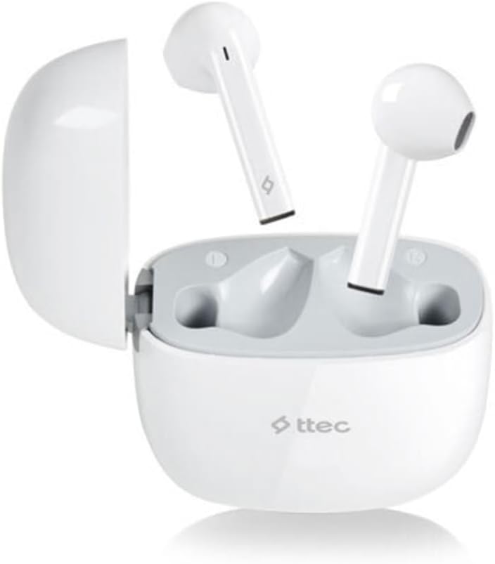 AirBeat Go Gerçek Kablosuz TWS Bluetooth Kulaklık - Beyaz