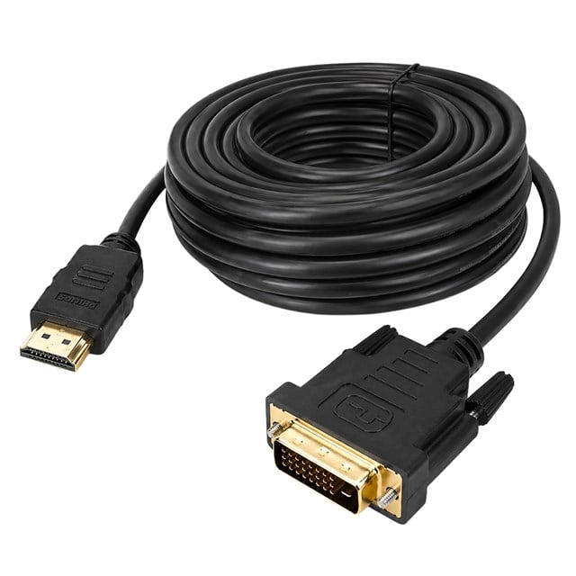 SWV7436/93 10 Metre HDMI to DVI (24+1) Görüntü Kablosu Full HD