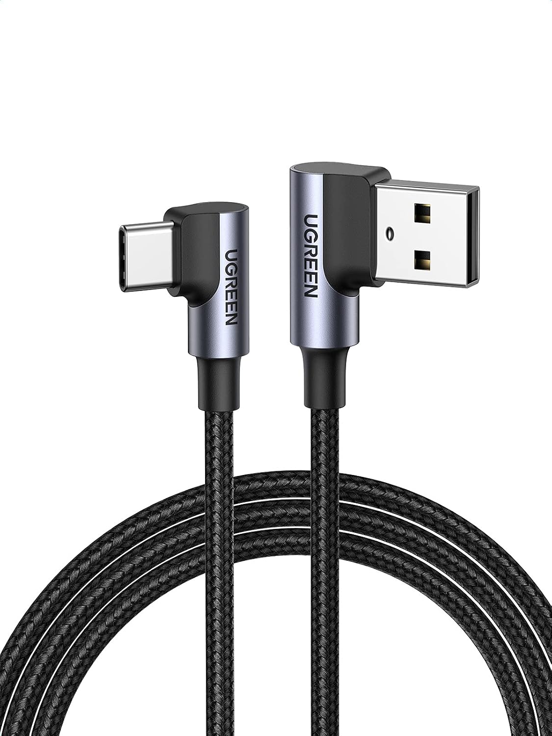 USB to Type-C 90 Derece Şarj ve Data Kablosu 2 Metre