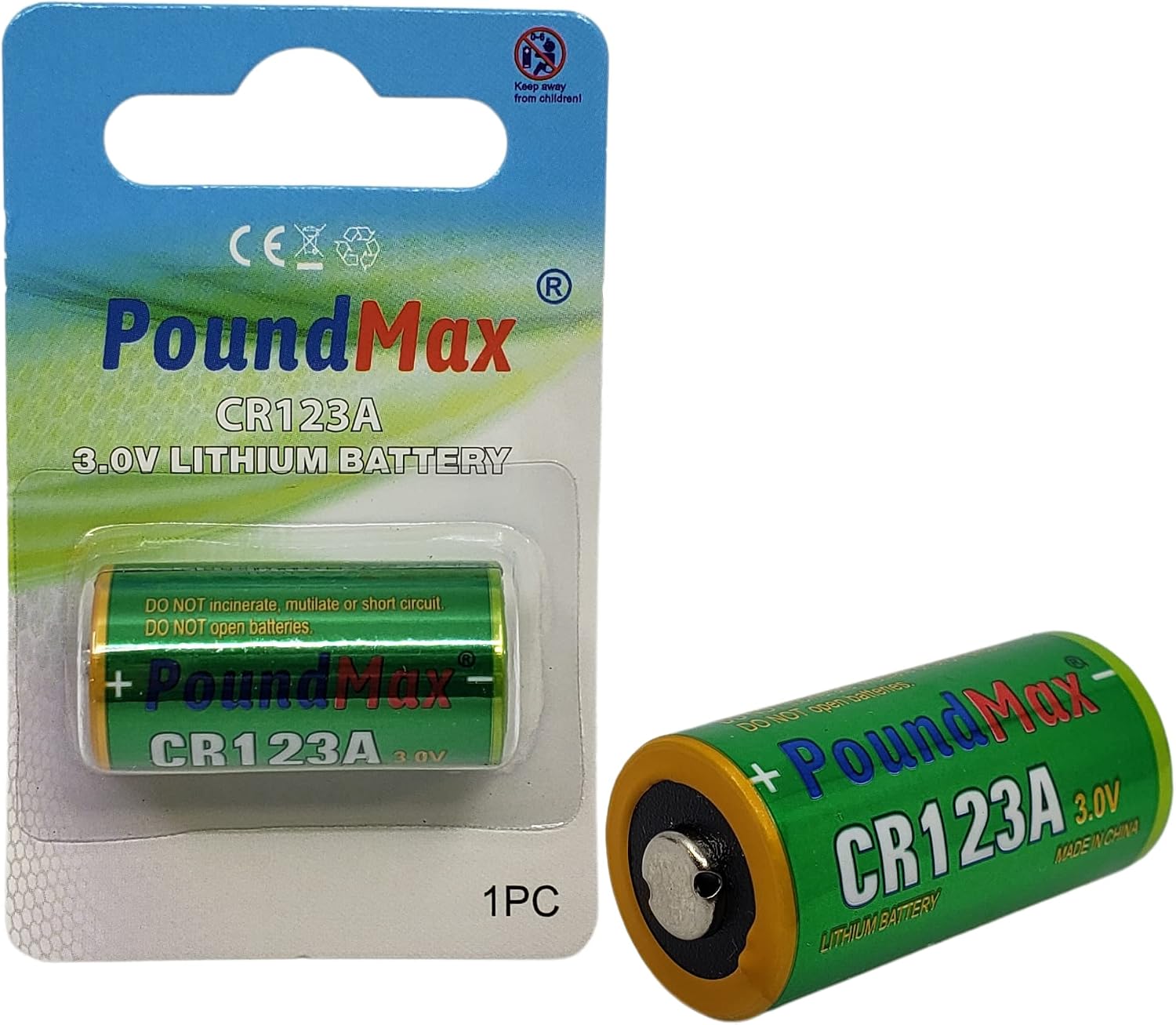 CR123A 3 V DL123A / EL123A / CR123A / CR17345 CR123 Lityum-İyon Fotoğraf Pili