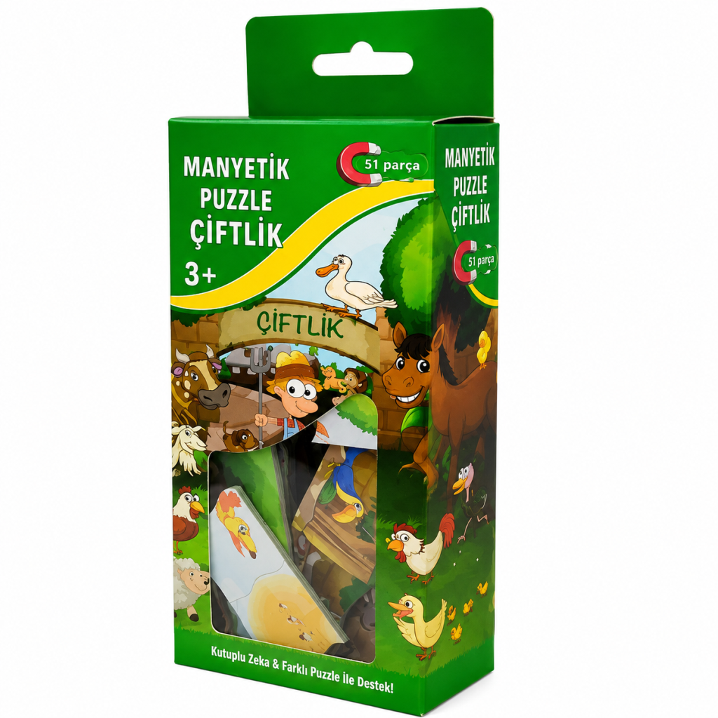 1345 Manyetik Çiftlik Puzzle