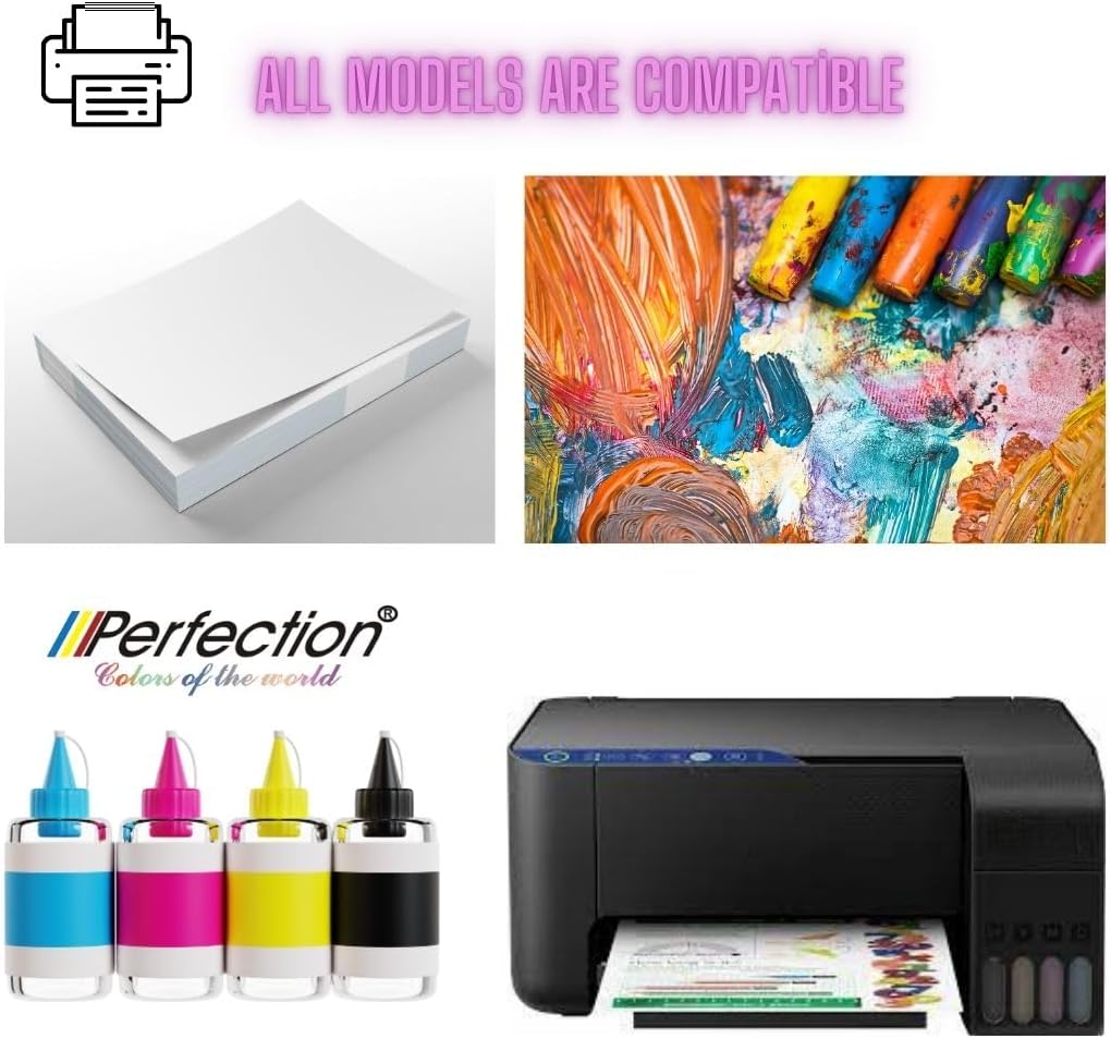 Epson Uyumlu L355 L362 L365 L382 Mürekkep Seti 5x100 gr.