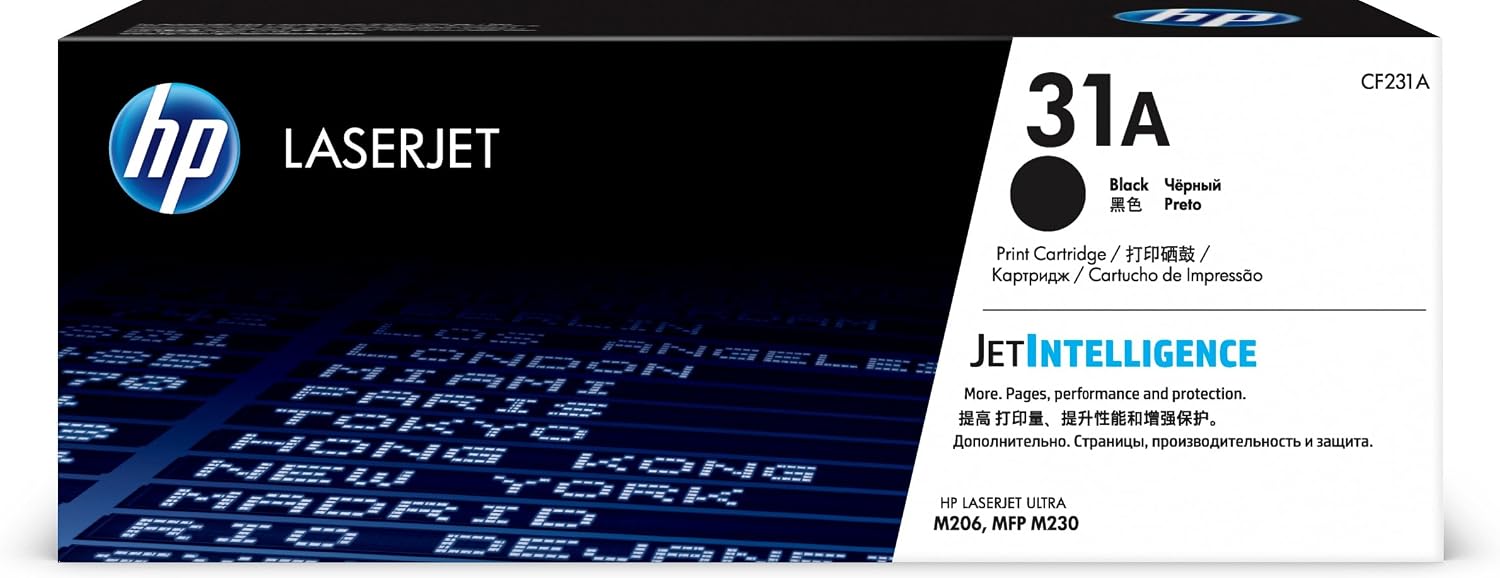31A Black LaserJet Toner Cartridge