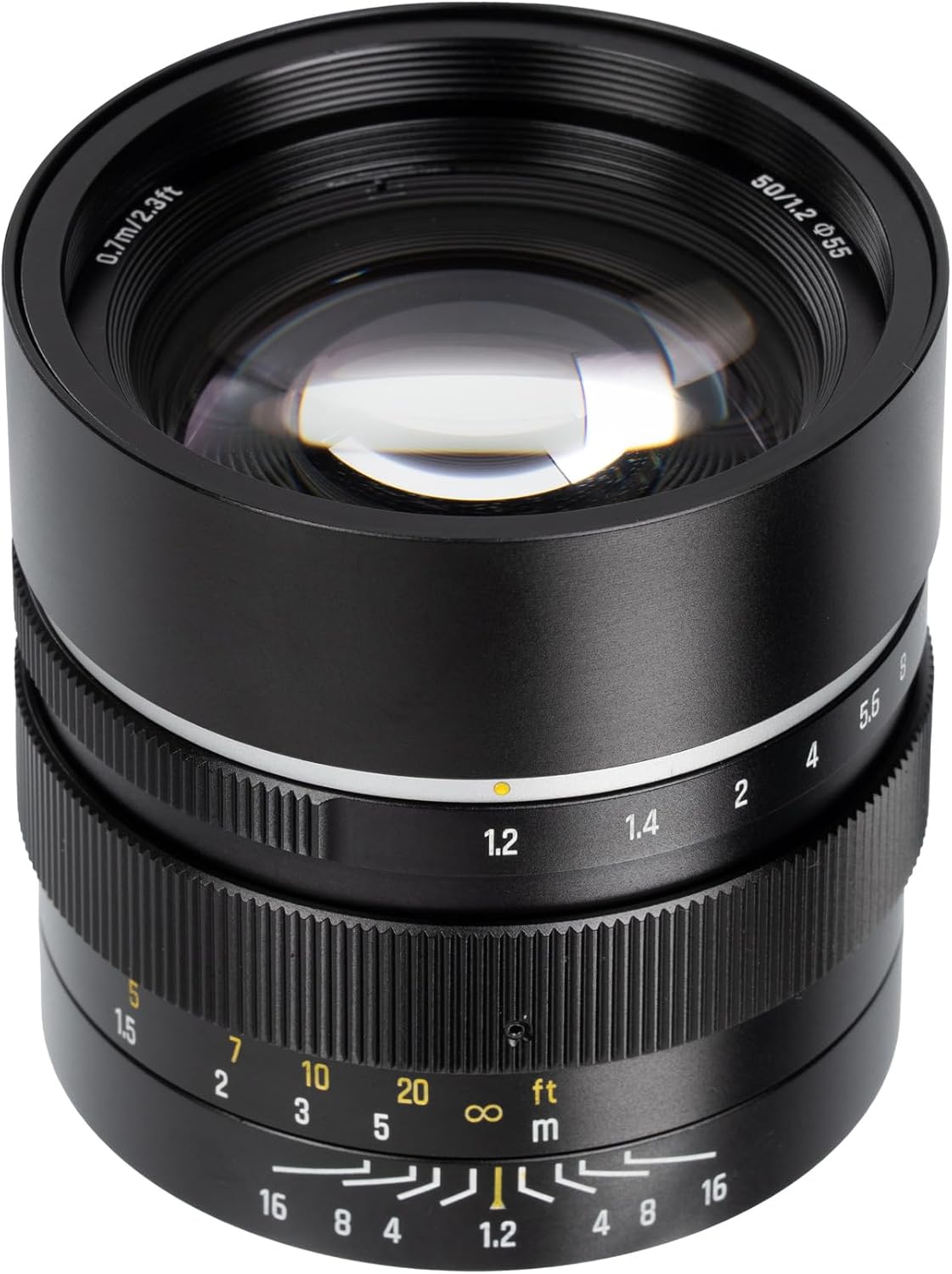 50 mm F1.2 APS-C Manuel Odaklama Kamera Lensi, Geniş Diyafram, Nikon Z Çerçeveli Kameralarla Uyumlu