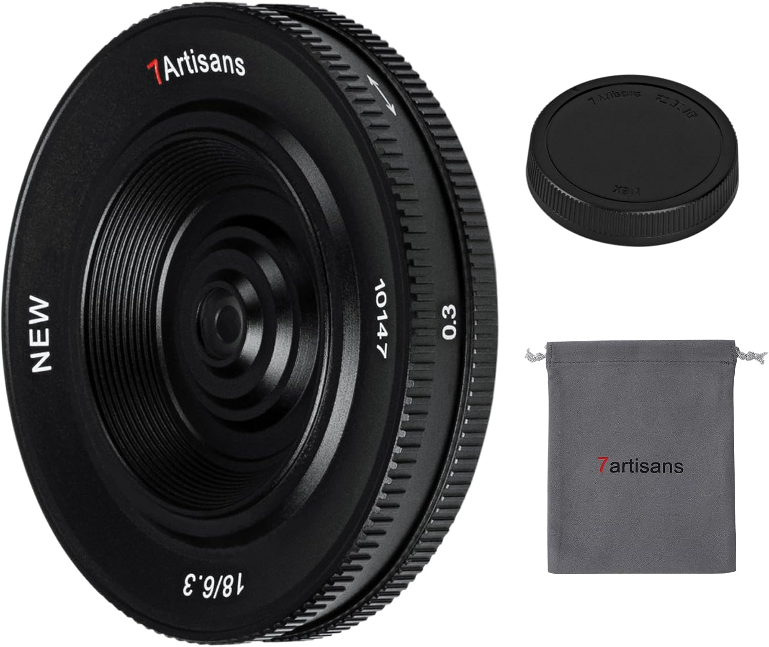 Sony E-Mount Aynasız Kameralar için 18mm F6.3 Ultra İnce Prime Lens APS-C Lens Sony A7 A7II A7III (A7M3) A7R A7RIII A7S A7SIII A7SIII A6000 A6300 için
