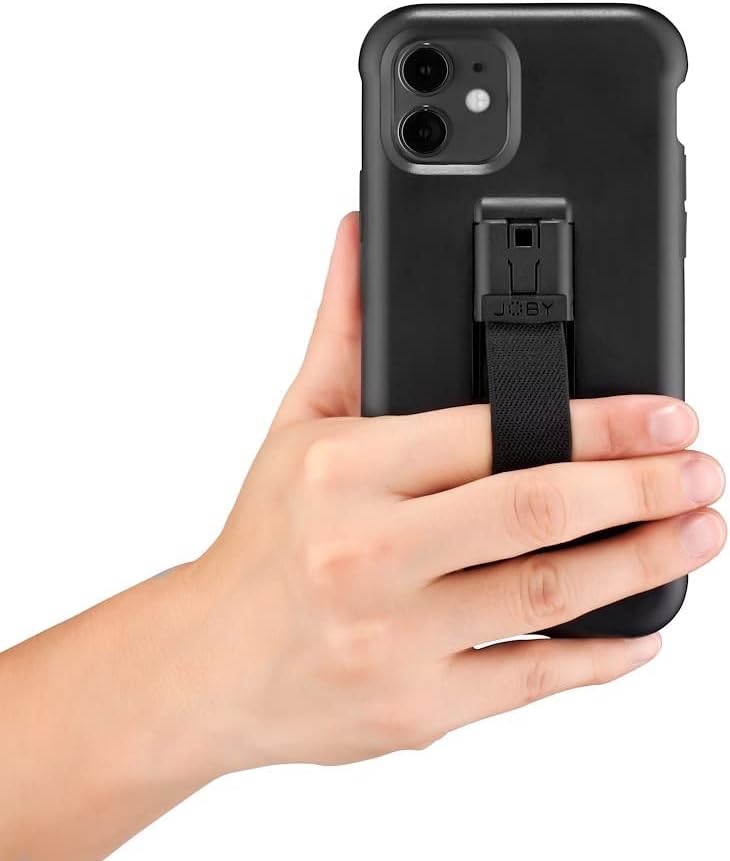 FreeHold Kit iPhone 11 için, koruyucu kılıf, elastik parmak halkası, esnek sargı alarmları, 1/4 inç tripod adaptörü, Vlogging, canlı yayın için, içerik oluşturma, Tik Tok