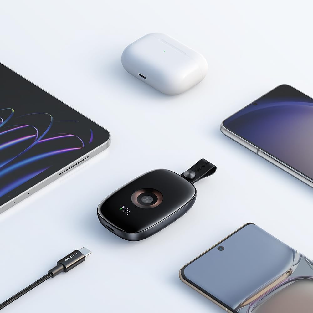 Apple Watch Için Taşinabilir Dijital Manyetik Kablosuz Şarj Aleti 1200 Mah 2.5 W Mc-5230