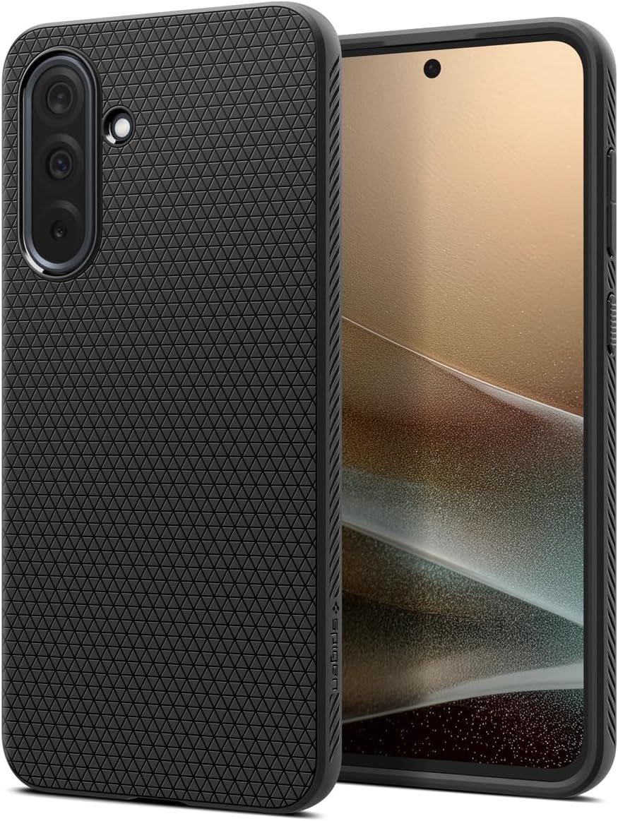 Galaxy A36 ile Uyumlu Kılıf Liquid Air Matte Black - ACS09199