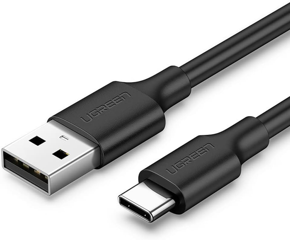 USB Type-C Şarj ve Data Kablosu, Siyah 1 Metre