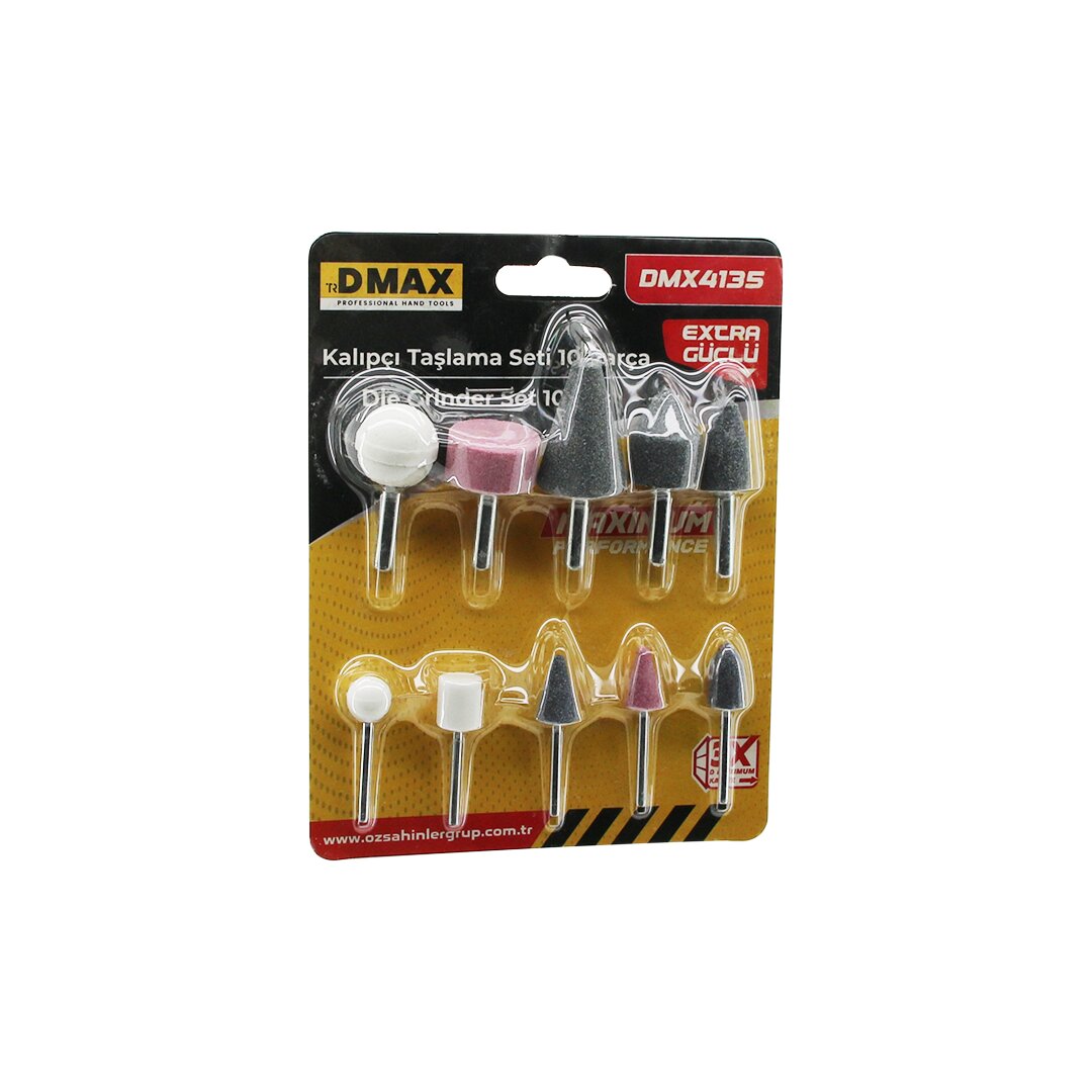 10 PCS KALIPCI TAŞLAMA SETİ TEMİZLEME - PARLATMA - ÇAPAK ALMA - PAS SIYIRMA
