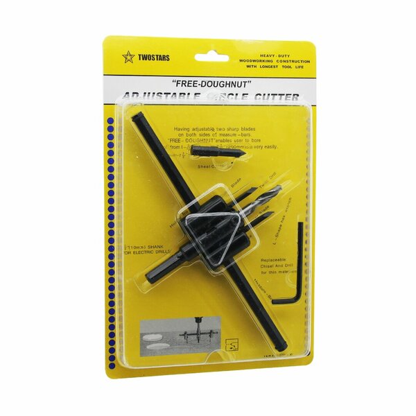AYARLI ALÇI PANÇ DELME 2 BIÇAK 1-3 İNÇ/16 30MM - 7-7 İNÇ/8 200MM - 1 İNÇ/8 3MM - 2 İNÇ 50MM