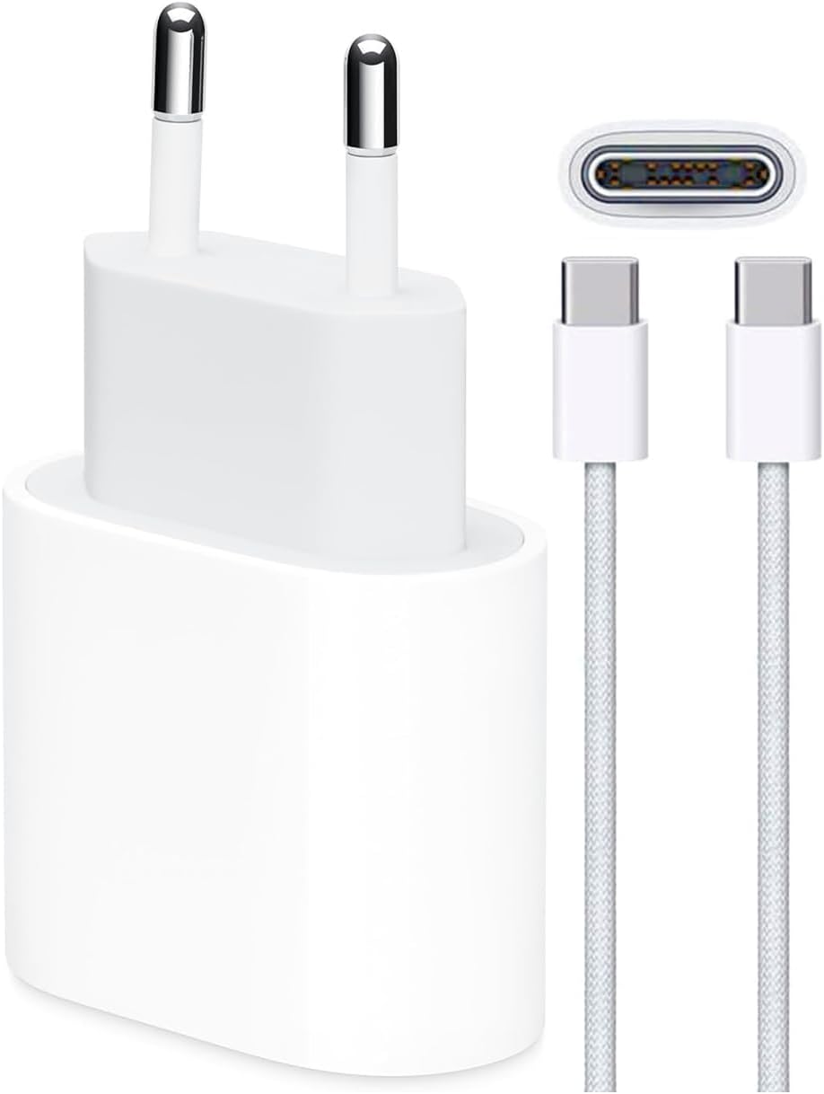 Bydiz Apple iPhone 35W USB-C 16/15/pro/max/Plus Güç Adaptörü Set GaN Tech Type-C Hızlı Şarj Cihazı