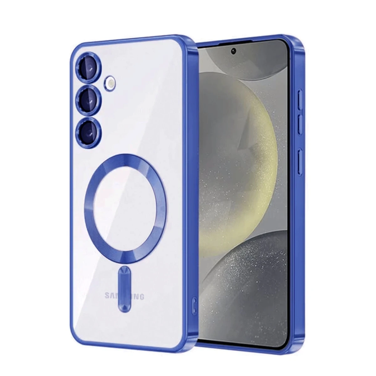 Samsung Galaxy A35 5G Kross Magneticsafe Kapak - Lacivert