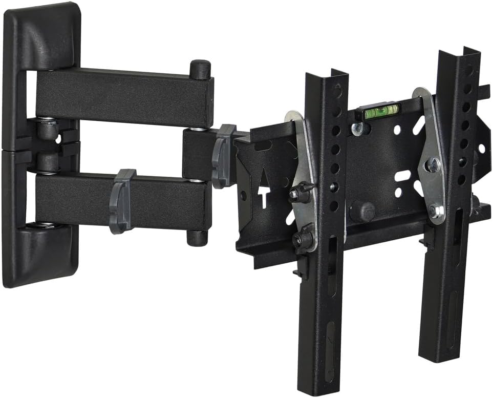 Hareketli Metal TV Askı Aparatı, 32-42 inç Arası Ekranlara için, Tüm Tv Markaları ile Uyumlu, Duvar Asma Aparatı, Zengin Aksesuar Yüksek kalite Özel Tasarım ve Metal Kalınlığı, Akrobat Hareketli