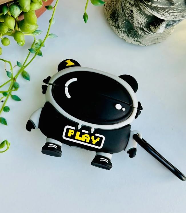 Airpods 3. Nesil ile Uyumlu Oyuncaklı Tasarım Kalın Silikon Koruyucu Kılıf - Playastronot