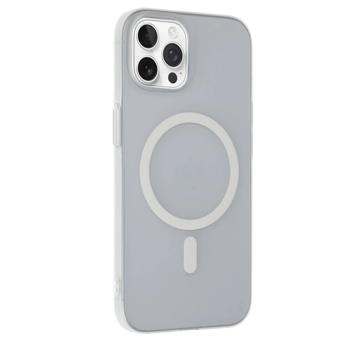 Joko Apple iPhone 15 Pro Max Tuna PC Slim Magsafe Kapak - Şeffaf