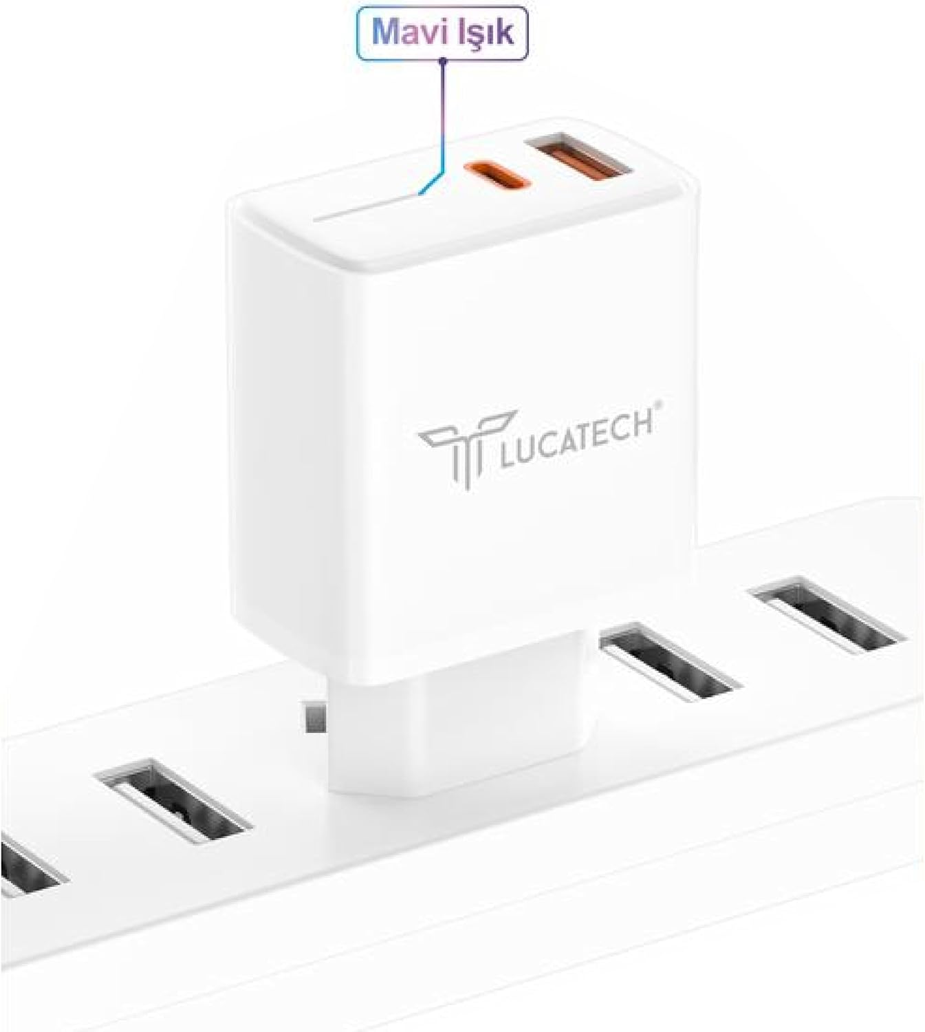 45W PD + USB Turbo Hızlı Şarj Adaptörü – Super Fast Destekli