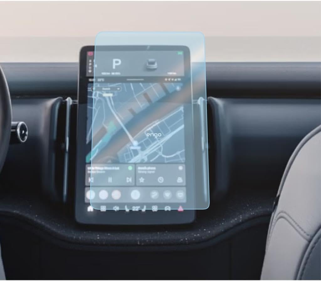 Volvo EX30 12.3 İnç İle Uyumlu Ekran Koruyucu Multimedya Parlak Nano