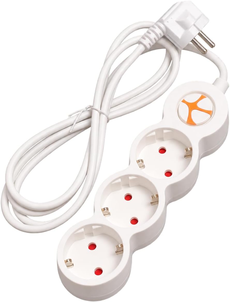 Tunçmatik Powerstrip 3 Üçlü Anahtarlı Grup Priz 1.5M