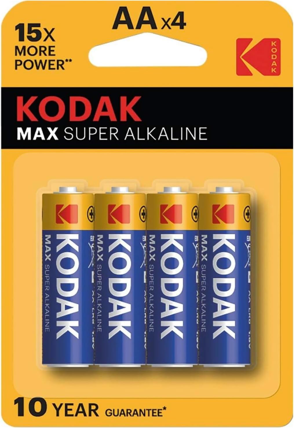 Kodak 4 Adet Max Super Alkalin Kalem Pil - 30952867