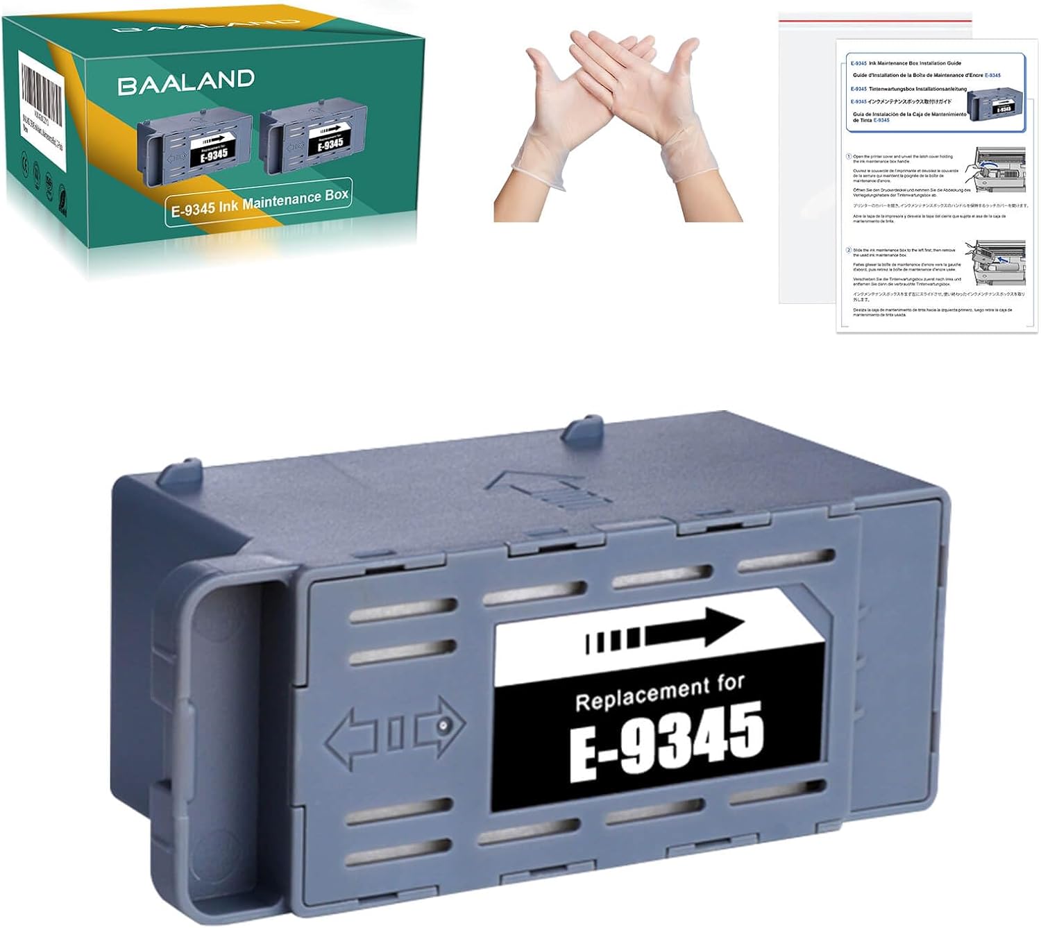 C9345 Mürekkep Bakım Kutusu EP ET-8550 ET-16600 ET-16650 ET-5850 ET-5880 ET- ET-5800 WF-7840 WF-7820 WF-7310 (C12C934591 Bakım Kutusu)