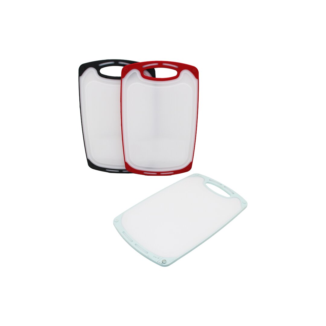 31X20CM KÜÇÜK PLASTİK KESİM PANOSU KAYMAZ SİLİKON KENARLIK - 10MM KALINLIK