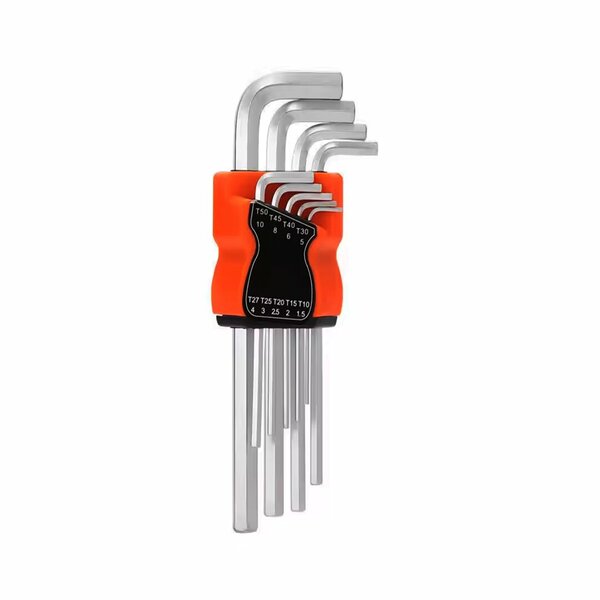 9 PARÇA KROM UZUN - DÜZ ALYAN 180MM