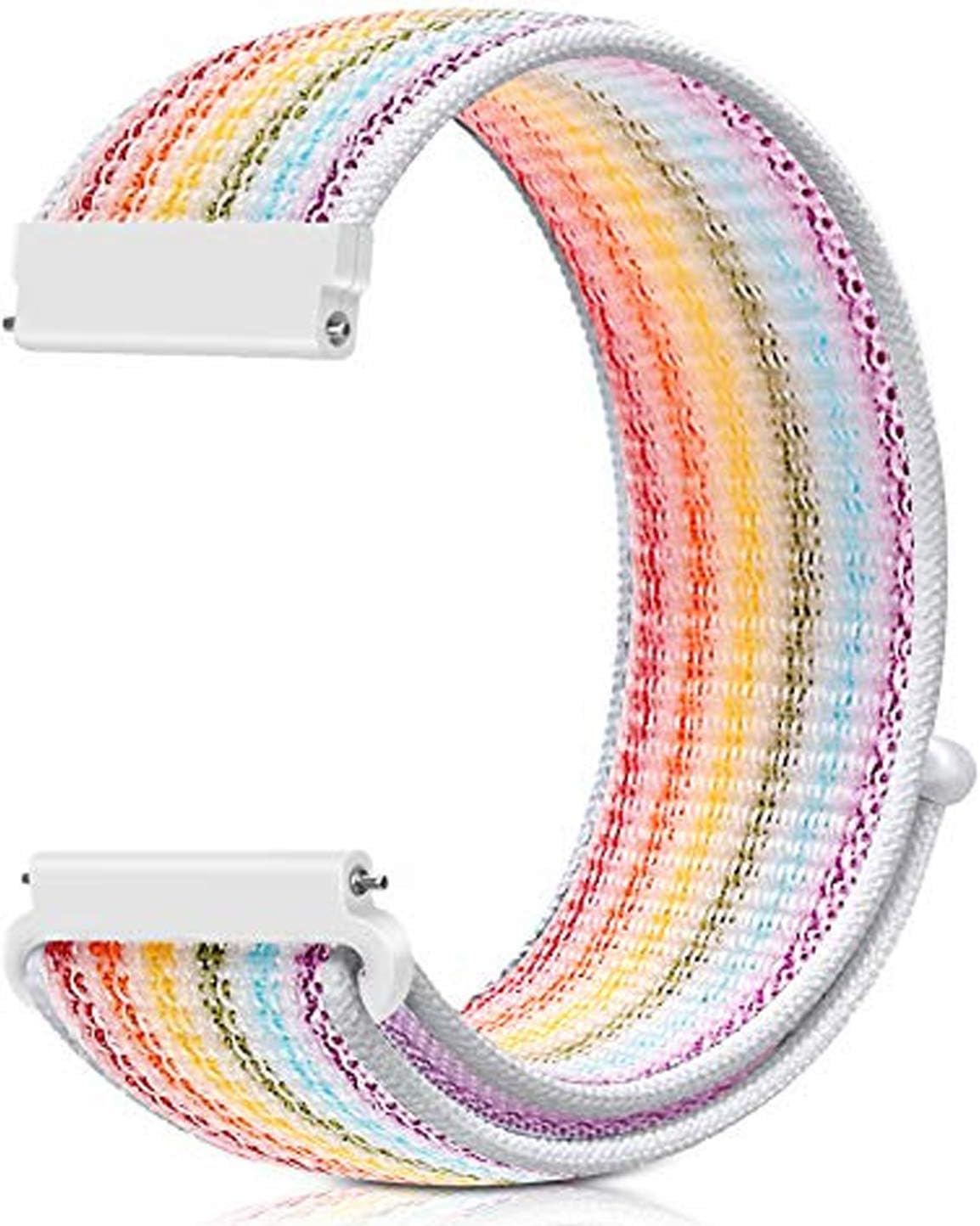 Garmin Venu 3 Hasırlı Kordon Woven Sport Loop (Garmin Venu 3 ile Uyumlu Kordon, Akıllı Saat Kayışı)