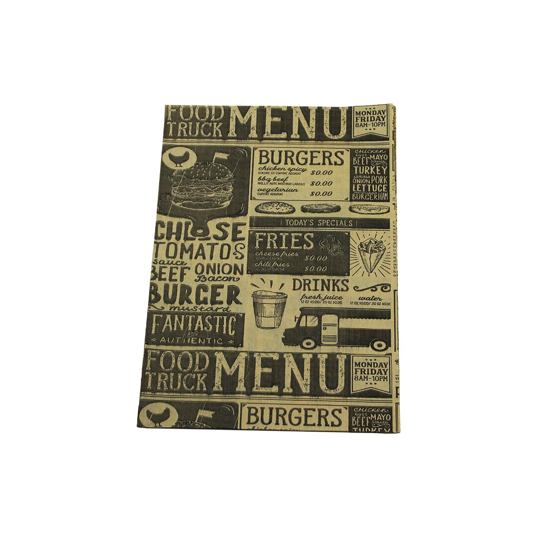 50PCS SUNUM KAĞIT ALTLIK 25X35CM