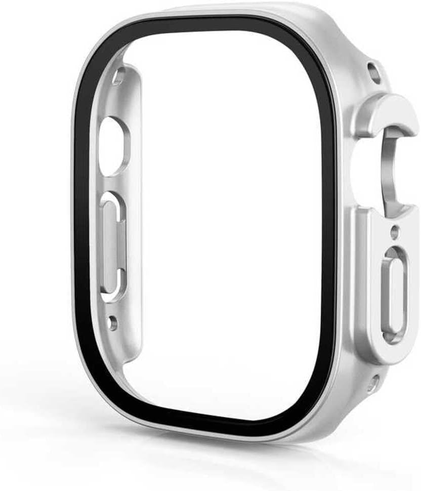 Apple Watch Ultra 1/2/3 49mm ile Uyumlu Sert PC Kasa ve Ekran Koruyucu 19