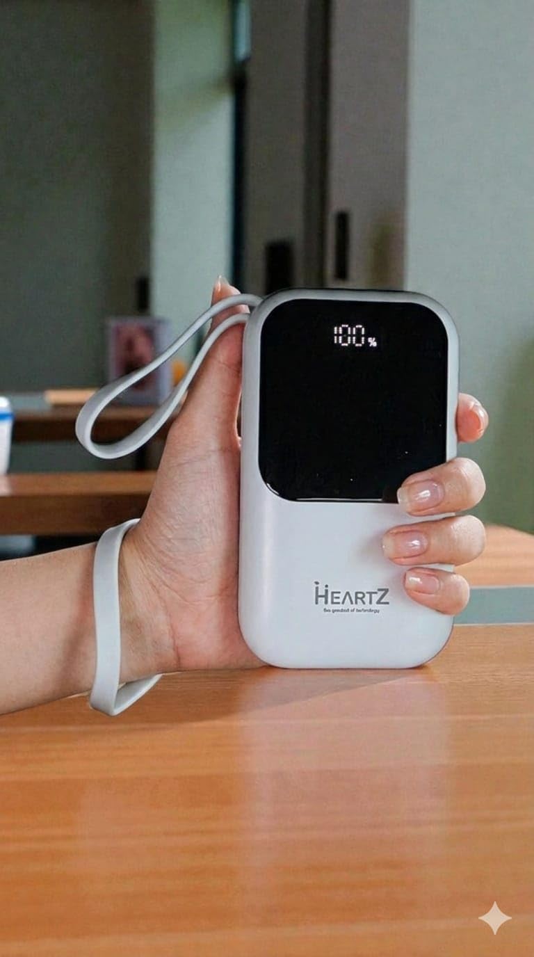H12 10000 MH PD 20W ve USB 22.5W FAST HIZLI ŞARJ DAHİLİ TYPE C VE LİGHTNİNG KABLOLU DÜNYA STANDARTLARINA UYGUN POLYMER BATARYA BİREBİR AMPER LCD GÖSTERGELİ POWERBANK