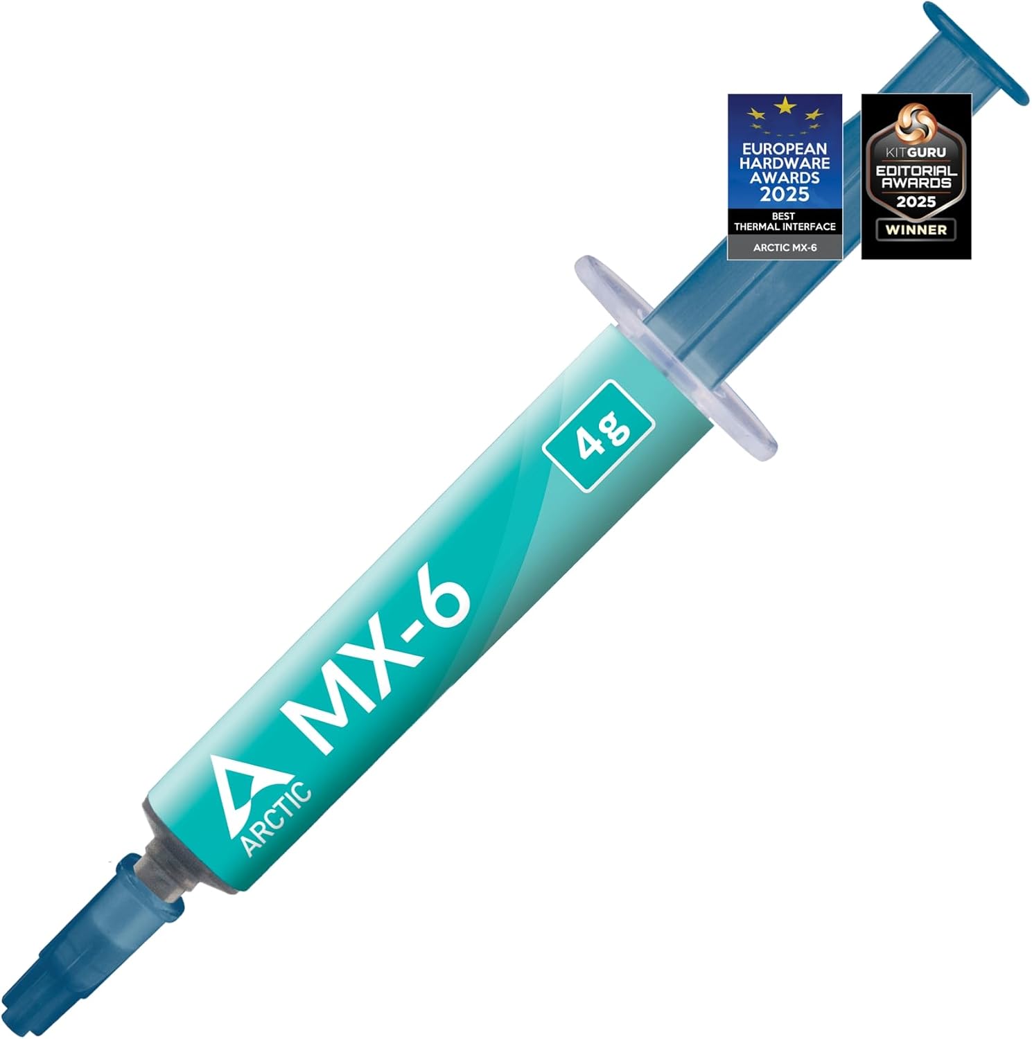 MX-6 (4 g) – Ultimate Performance ısı iletken macun, CPU, konsol, grafik kartları, dizüstü bilgisayarlar için, çok yüksek ısı iletkenliği, uzun dayanıklılık, iletken değildir, kapasitif