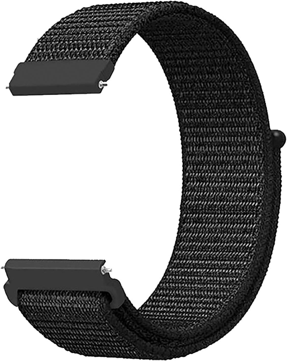 Xiaomi Watch 2 Pro Hasırlı için Kordon Woven Sport Loop Siyah [Watch 2 Pro ile Uyumlu Kordon - Siyah]