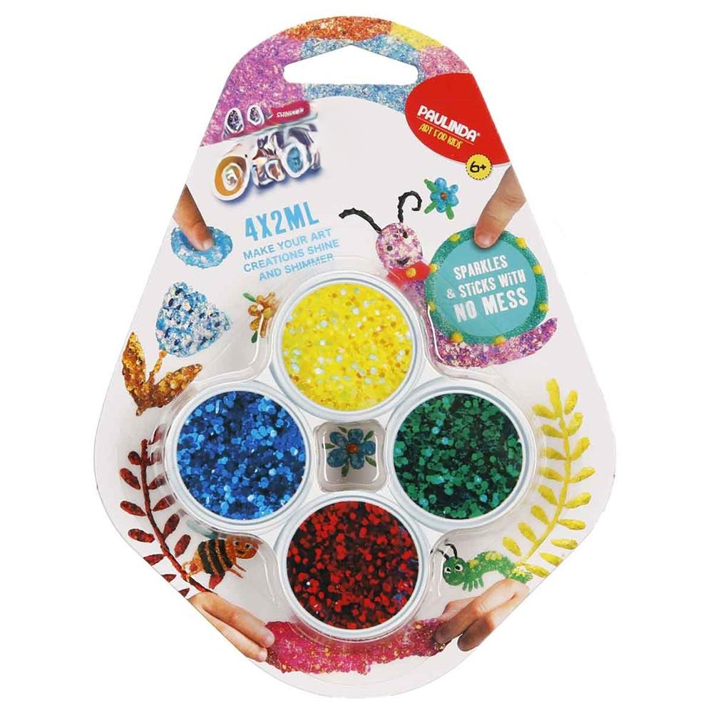 Hobi Set Magic Glitter 4X2ML