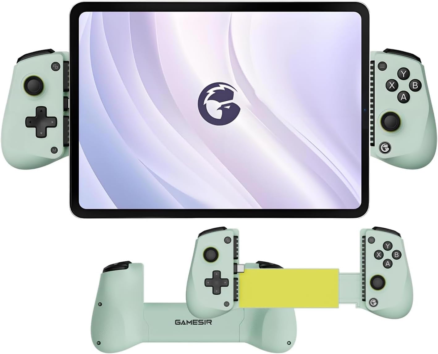 X5 Lite Type-C Mobile Gaming Controller for iPhone (USB-C), Android & HarmonyOS Phones,Lightweight Design, Hall Effect Sticks, Supports Radiator & Pass-Through Charging (Wasabi Cyan)