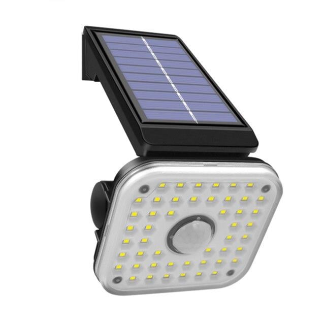 LF-1750B 48 SMD Ledli 3 Modlu Sensörlü Solar Duvar Lambası