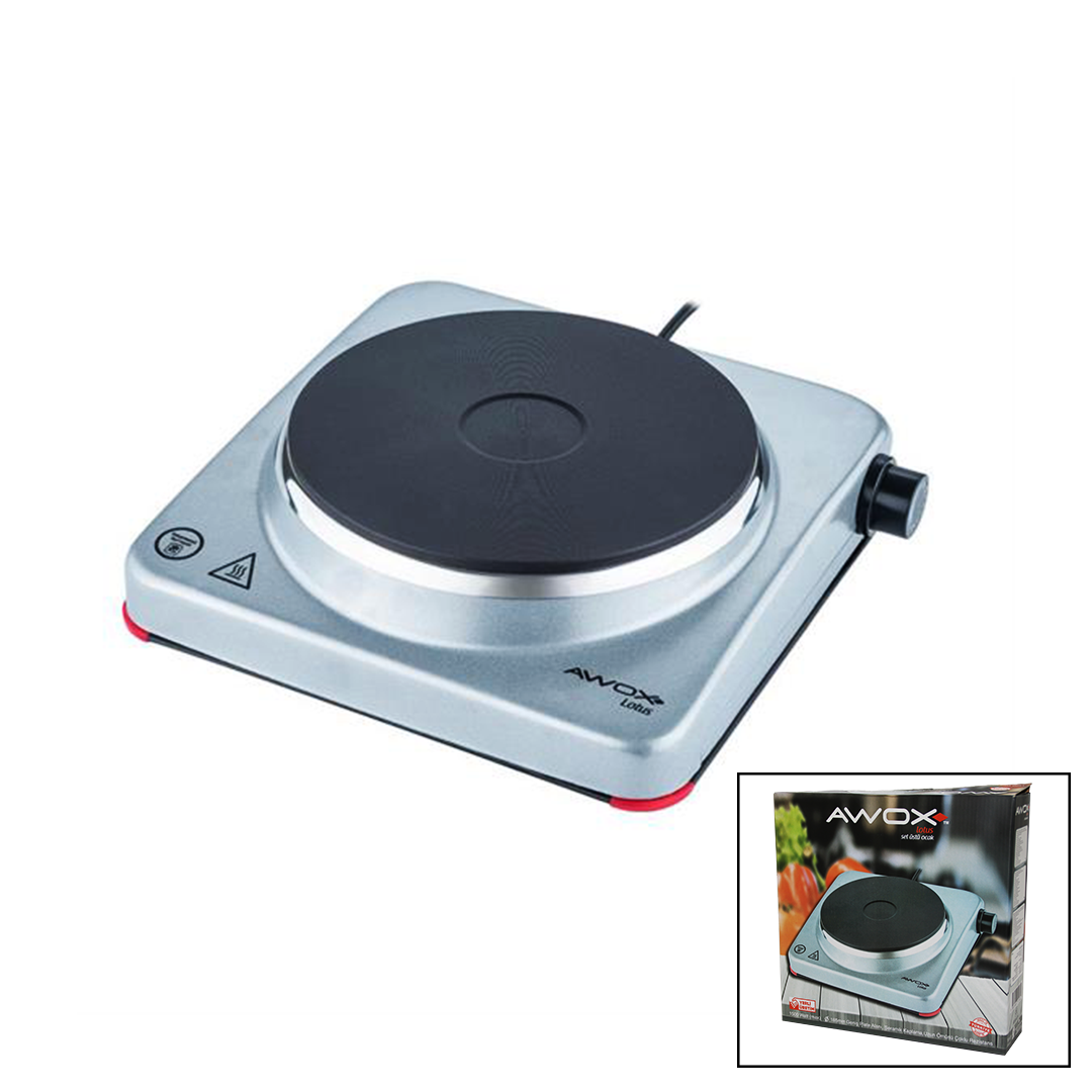 Awox Lotus Tek Gözlü Elektrikli Ocak Plate 185MM.1500W