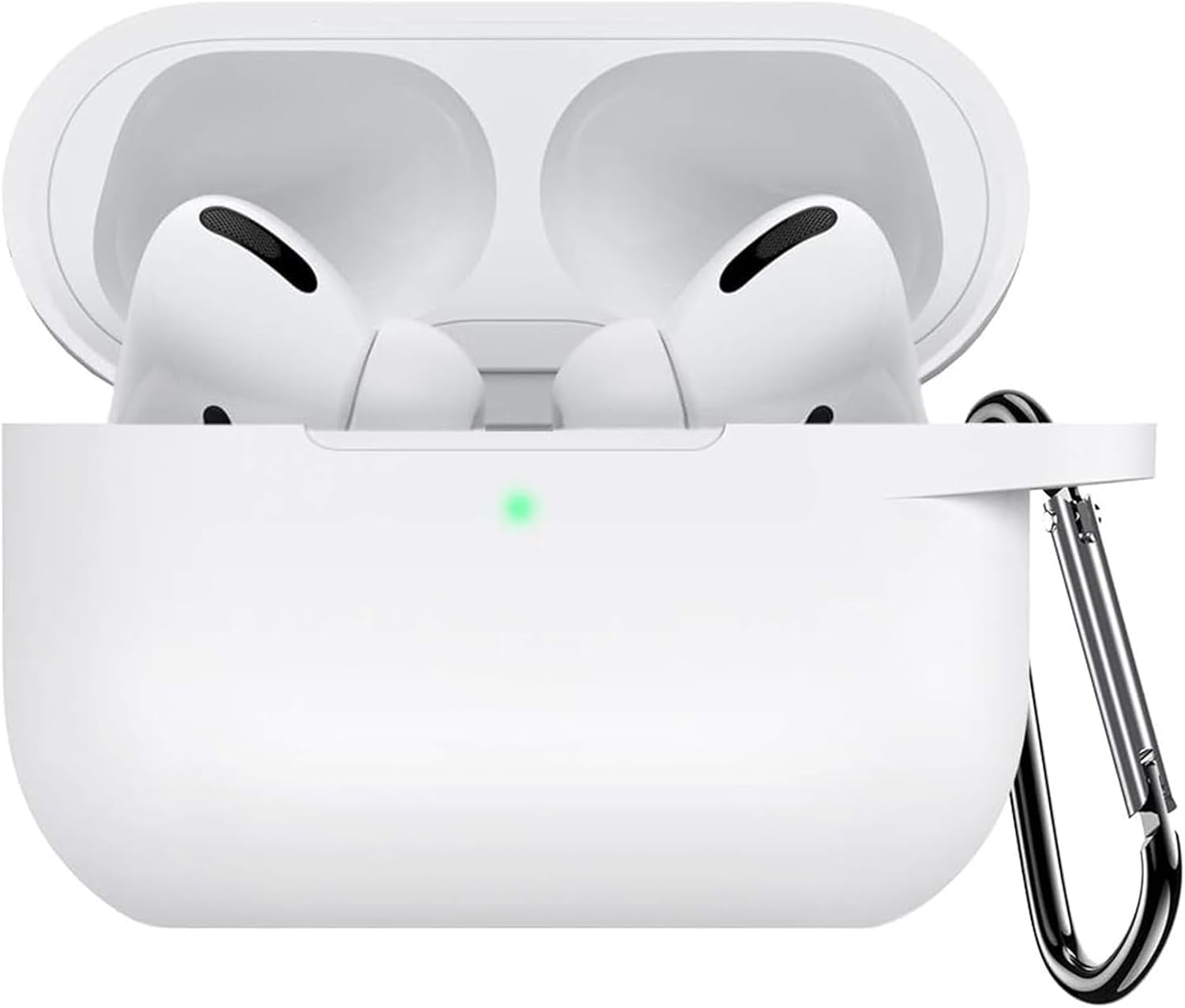 Airpods Pro Lansman Silikon Kılıf (Beyaz)