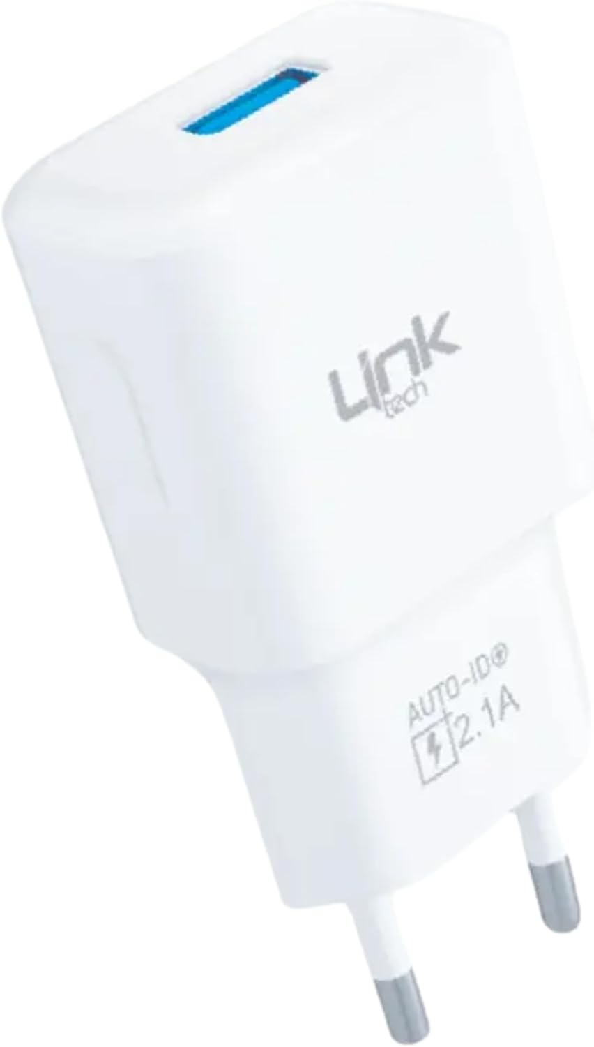 T444e Strong Çevre Dostu Şarj Başlığı | 10W 2.1A USB-A Duvar Şarj Adaptörü, Auto ID Akıllı Cihaz Tanımlama, Ev ve Ofis Tipi Hızlı Evrensel Telefon Şarj Blok