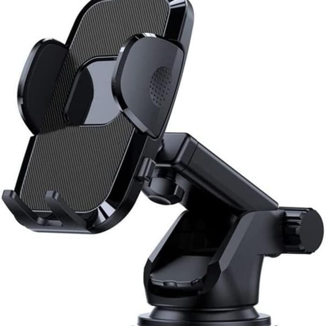 Telefon Tutucu Araç Otomatik Klipsli Araba Telefon Tutucu Ayarlanabilir Cam Ve Torpido Için Yüksek Kalite Tutucu