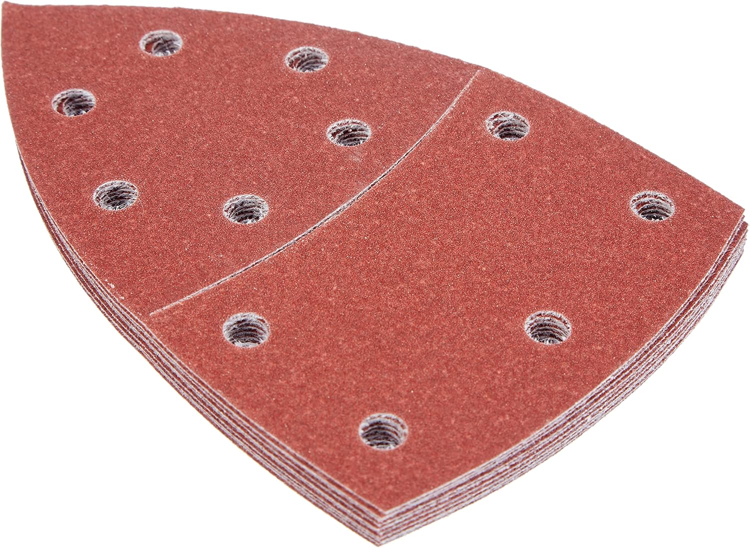 Accessories Zımpara Kağıdı (Çoklu Zımpara Makinesi için, Farklı Malzemeler, 10 Adet, 102 x 62/93 mm, Granülasyon 120)