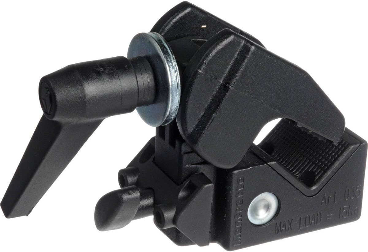 035 Superclamp üniversal sabitleme mekanizması (alüminyum) siyah