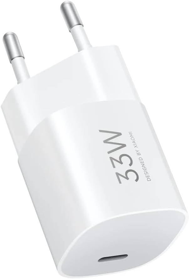 33W Nano Power Adapter (USB-C) EU Küçük ve Kompakt Hızlı Şarj Adaptörü Beyaz, 33W Nano Power Adapter (USB-C)
