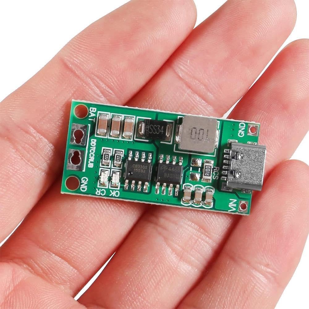 4S 2A Li-on Lipo Pil – Batarya Şarj Modülü Type-C Çok Hücreli 18650 Lityum 16.8V