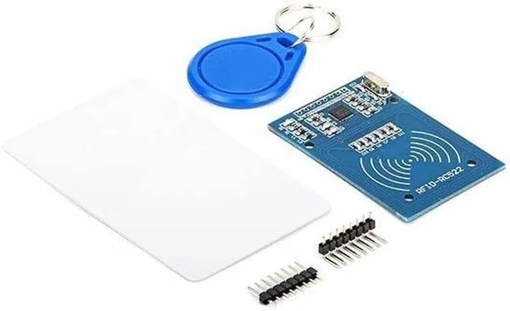 RC522 RFID NFC Kiti - RC522 RFID NFC Modülü, Kart ve Anahtarlık Kiti (13,56 Mhz)
