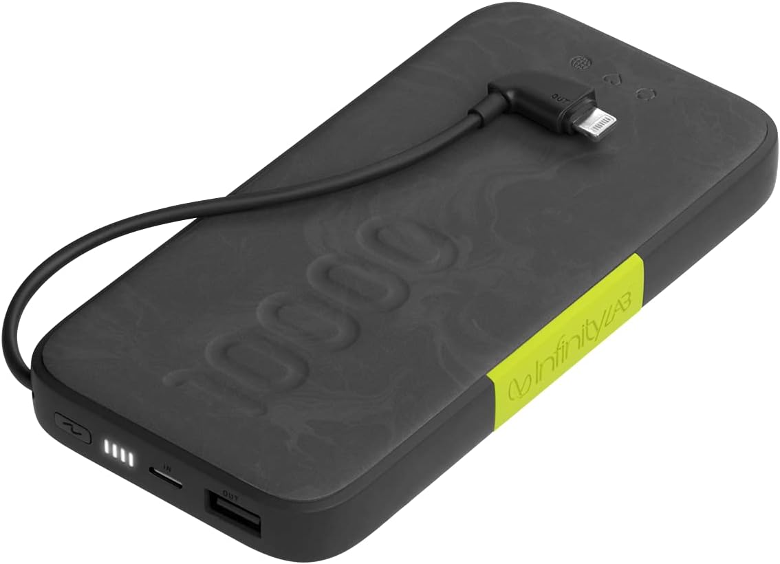 Infinitylab by - InstantGo Powerbank 10000 mAh, Lightning, Siyah