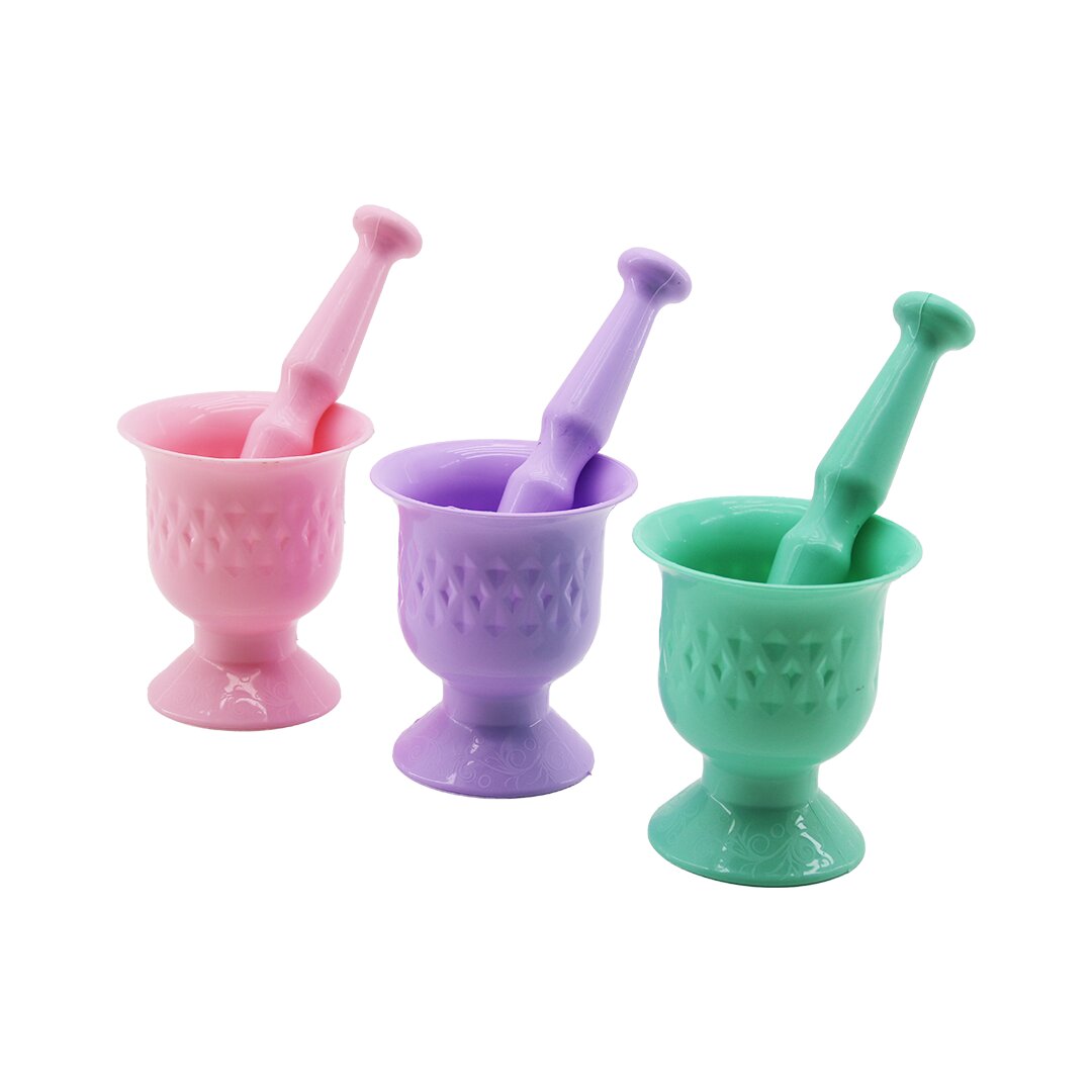 RENKLİ PLASTİK HAVAN - MORTAR SARIMSAK DÖVECEK
